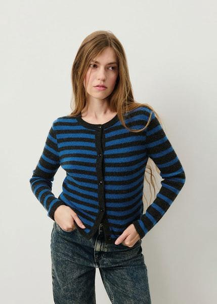 Raxow Round Neck Cardigan - Olympiad