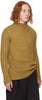 Tan Rib Turtleneck