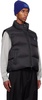 Black TRS Tag 01 Puffer Down Vest