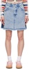 Blue KSENIASCHNAIDER Edition Denim Miniskirt