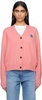 Pink TRS Tag 01 Cardigan