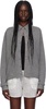 Gray Raglan-Sleeve Cardigan