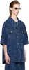 Blue Dragon Denim Shirt