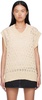 Beige Organic Cotton Vest