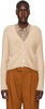 Beige Eyelash Cardigan