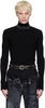 Black Jacquard Sweater