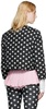 Black Daisy Dot Down Jacket