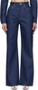 Indigo Straight-Leg Jeans