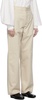 Beige Patch Pocket Trousers