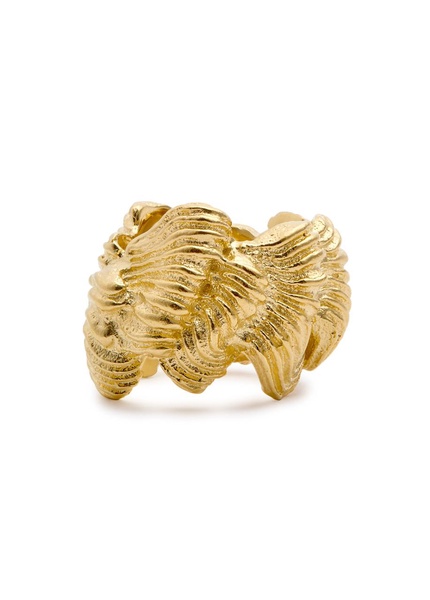 Buttercream 18kt gold-plated ring