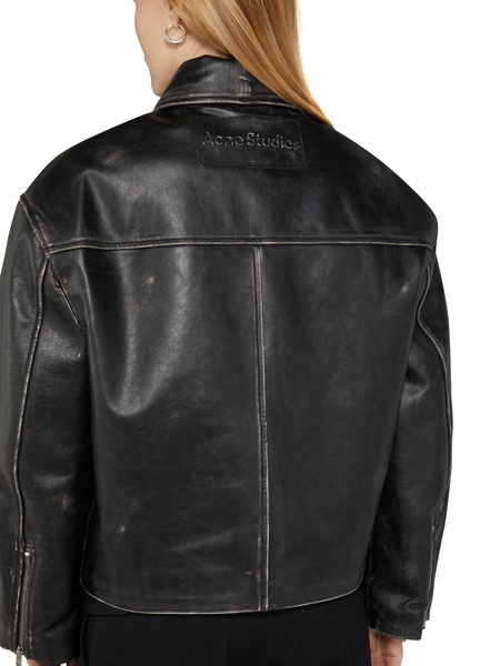 Acne Studios Lilket Leather Jacket