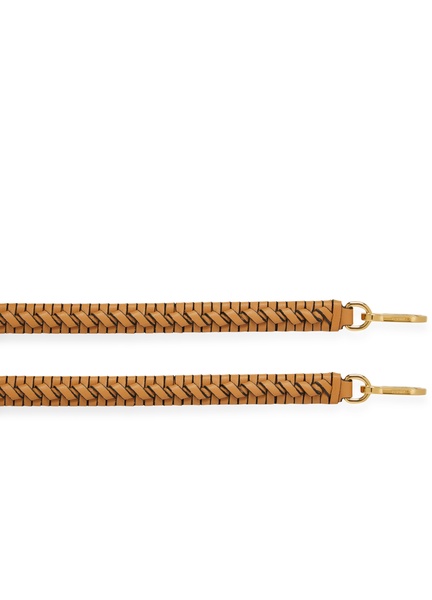 Woven spiral strap