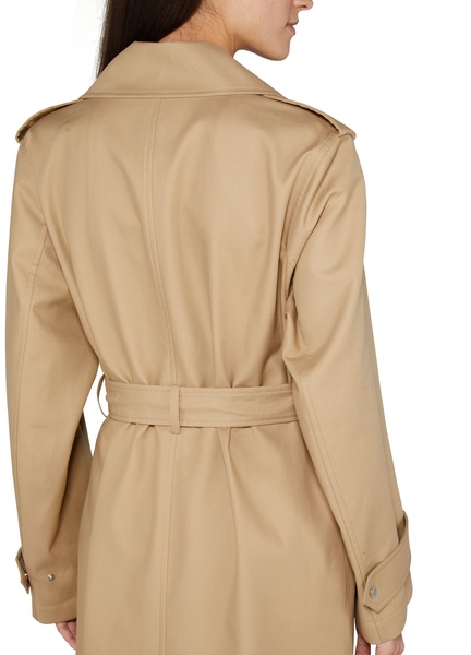 Cotton trench coat