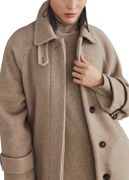 Hand-crafted trenchcoat