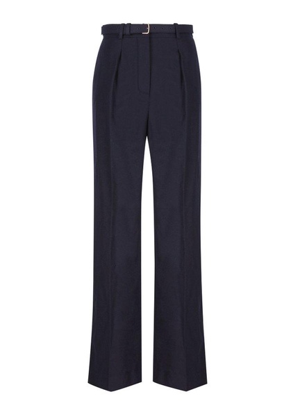 Loro Piana Belted Pleated Trousers