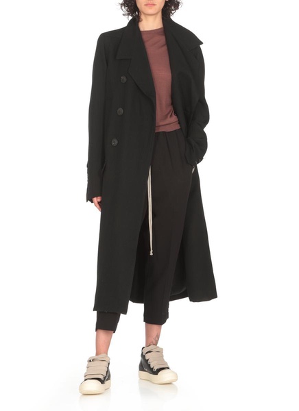 Rick Owens Coats Black