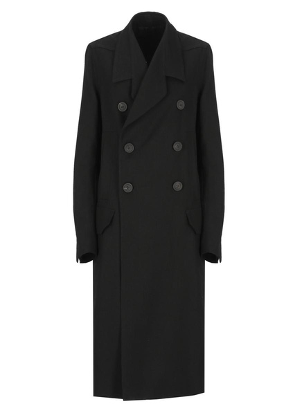 Rick Owens Coats Black