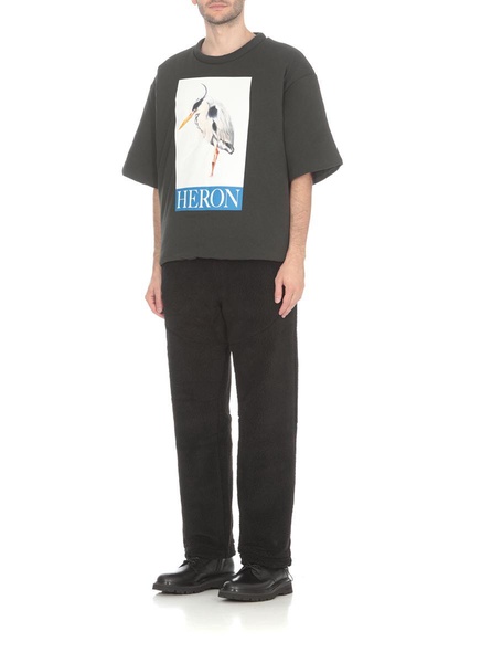 Heron Preston Graphic Printed Crewneck T-Shirt