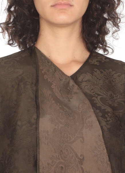 Uma Wang Front Draped Blouse