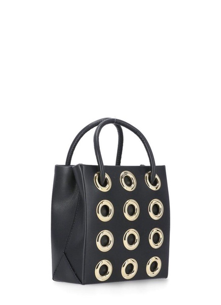 Moschino Eyelet Detailed Tote Bag