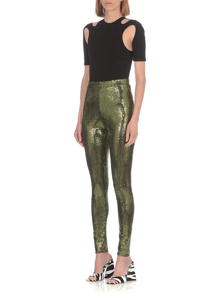 Alexandre Vauthier Sequinned High-Waist Skinny Leggings