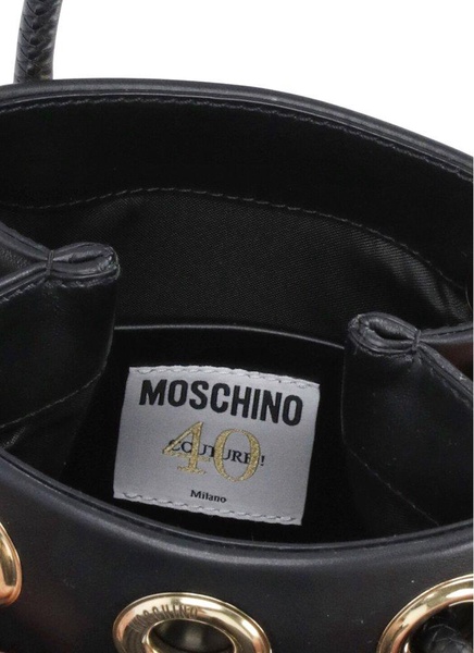 Moschino Eyelet Detailed Tote Bag