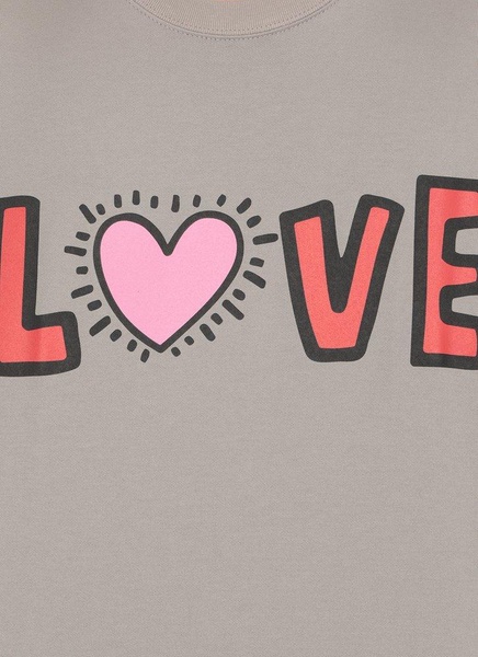 Junya Watanabe Love Printed Crewneck T-Shirt