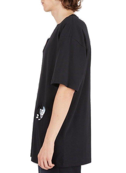 Raf Simons Pockethole Graphic Printed T-Shirt