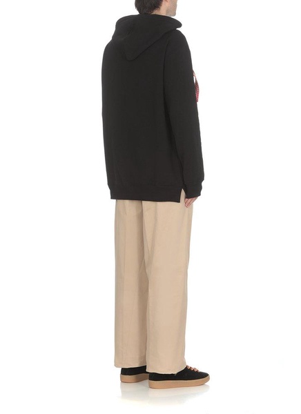 Lanvin High Waist Twisted Chino Trousers