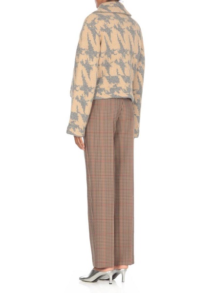 Dries Van Noten Jacquard Buttoned Cropped Cardigan