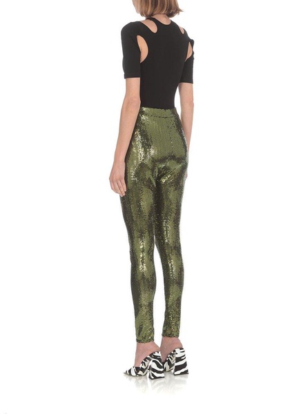 Alexandre Vauthier Sequinned High-Waist Skinny Leggings