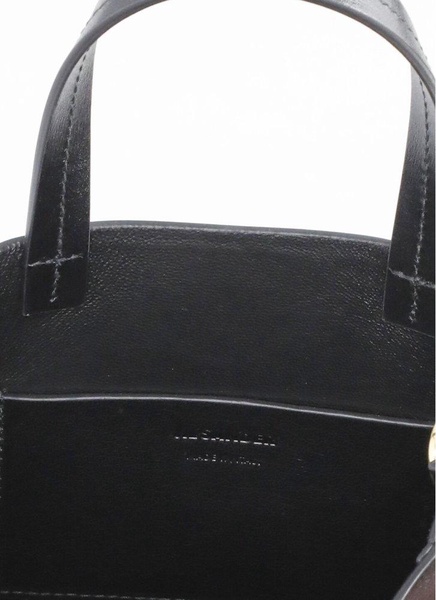 Jil Sander Logo Printed Mini Tote Bag