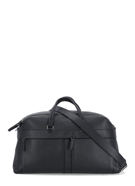 Micron Pebbled Leather Duffel Bag