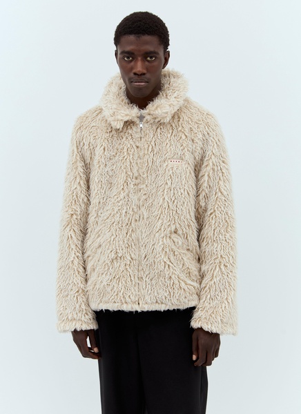 Marni Men Fuzzy Knit Jacket