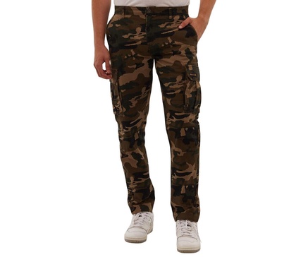 Sergei Regular Fit Twill Cargo Pants