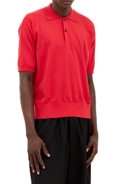 The Row Tiago Short-Sleeved Polo Shirt