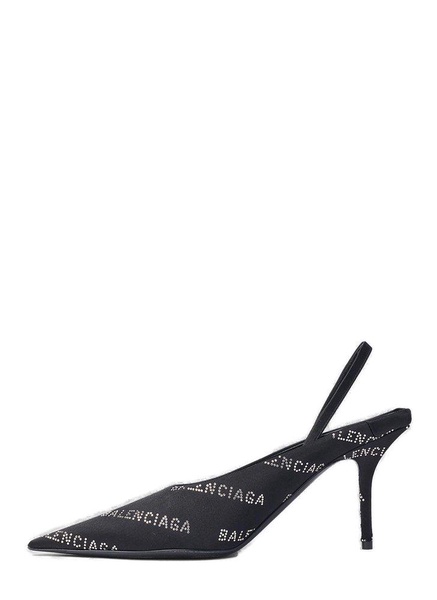 Balenciaga Square Knife Slingback Pumps