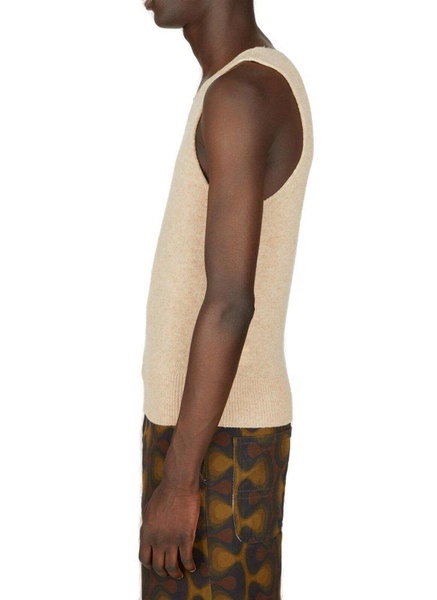 Dries Van Noten Sleeveless Knitted Top