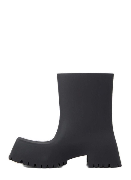 Balenciaga Women Trooper Rubber Ankle Boots