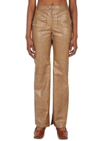 Rejina Pyo Ellis Straight-Leg Pocket-Detailed Trousers