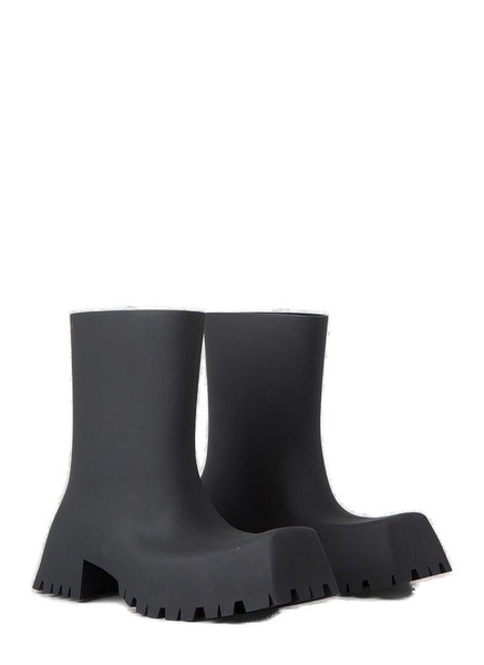 Balenciaga Women Trooper Rubber Ankle Boots