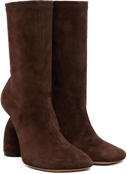 Brown Suede Boots