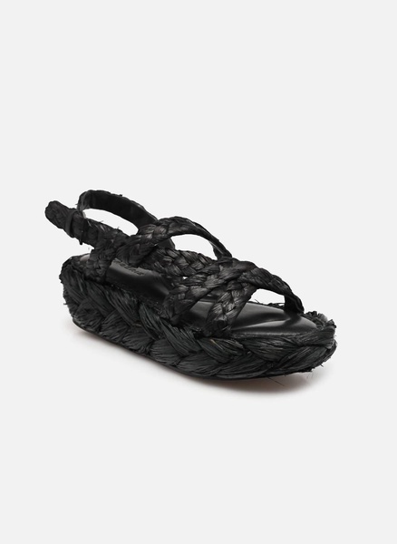 antona sandals in black