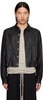 Black Porterville Alice Strobe Leather Jacket