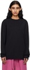 Black Sleeping Long Sleeve T-Shirt