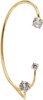 Gold Three Point Single Ear Cuff