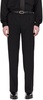 Black Pleated Trousers