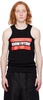 Black 'Know Future' Tank Top