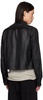 Black Porterville Alice Strobe Leather Jacket