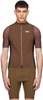 Brown Packable Vest